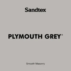 Sandtex® Ultra Smooth Masonry Paint Plymouth Grey - 5L -Deals Furniture Store 12808377 5924871501480487