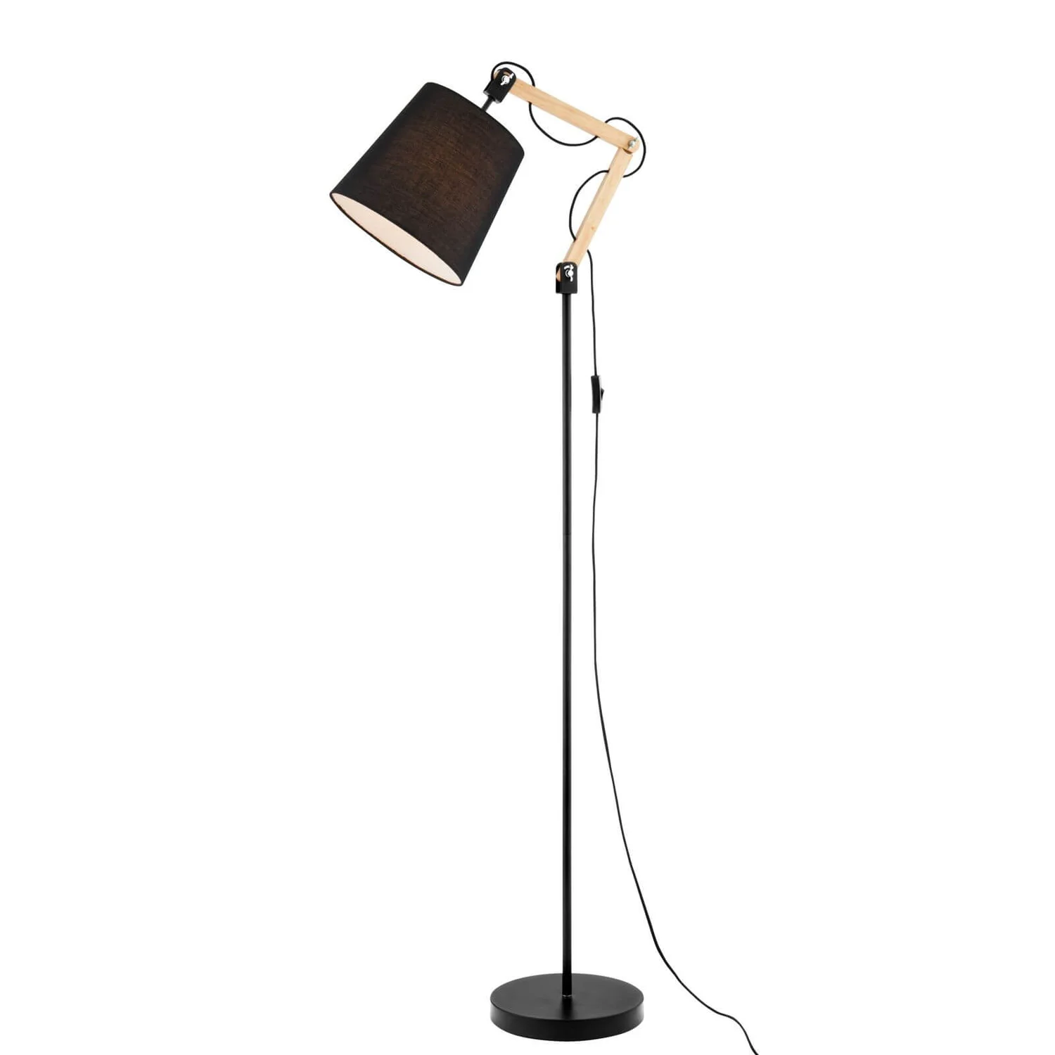Caleb Floor Lamp - Black Caleb Floor Lamp - Black -Deals Furniture Store 12809234 5934831956594978