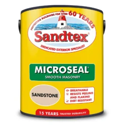 Sandtex® Ultra Smooth Masonry Paint Sandstone - 5L -Deals Furniture Store 12809735 1384871560234734