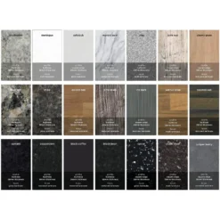 None Cherry Grain Kitchen Upstand - 300 X 7 X 1.2cm -Deals Furniture Store 12812158 1464833222294156