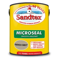Sandtex® Ultra Smooth Masonry Paint French Grey - 5L -Deals Furniture Store 12813522 1994871812664931