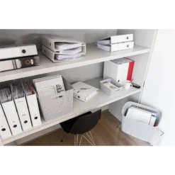 Curver My Style Large Rectangular Plastic Storage Basket - Grey - 18L -Deals Furniture Store 12814518 2114832988532536