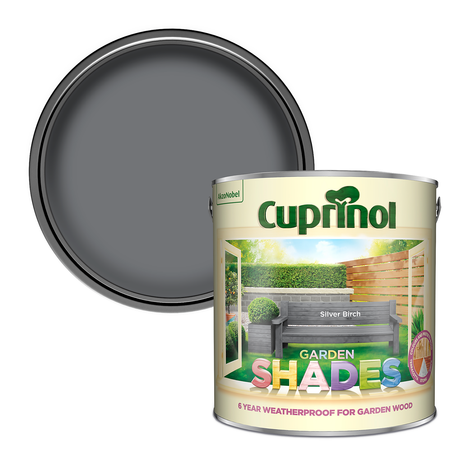 Cuprinol Garden Shades Silver Birch - 2.5L Cuprinol Garden Shades Silver Birch - 2.5L -Deals Furniture Store 12814935 7524949841703416
