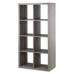Clever Cube 4x2 Storage Unit - Grey Oak