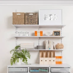 None Single Slot Upright Wall Strip - White - 200cm 2 None Single Slot Upright Wall Strip - White - 200cm -Deals Furniture Store 12816015 1244833192911784