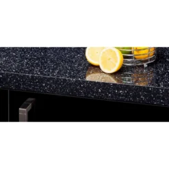 None Caviar Kitchen Worktop - Square Edge - 300 X 60 X 3.8cm -Deals Furniture Store 12816814 2124833222947571