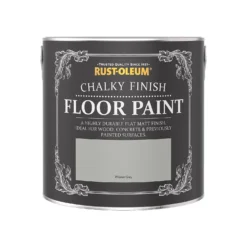 Rust-Oleum Chalky Floor Paint Winter Grey - 2.5L -Deals Furniture Store 12819786 7504940725516824