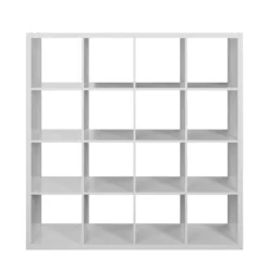 Clever Cube 4x4 Storage Unit - White 2 Clever Cube 4x4 Storage Unit - White -Deals Furniture Store 12821332 1314899295385211