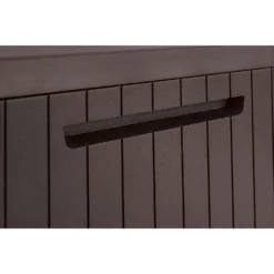Keter City Outdoor Garden Storage Box 113L - Brown -Deals Furniture Store 12822290 1714900073814477