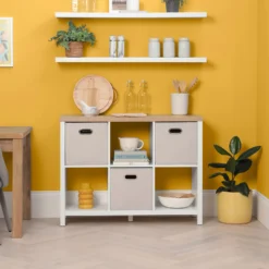 Clever Cube 2x3 Storage Unit With Legs - White -Deals Furniture Store 12824157 1365023649147679