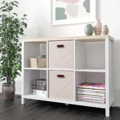 Clever Cube 2x3 Storage Unit With Legs - White -Deals Furniture Store 12824157 7975023649243211