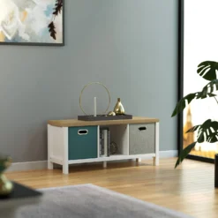 Clever Cube 1x3 Storage Unit With Legs - White -Deals Furniture Store 12824159 4155052927423366