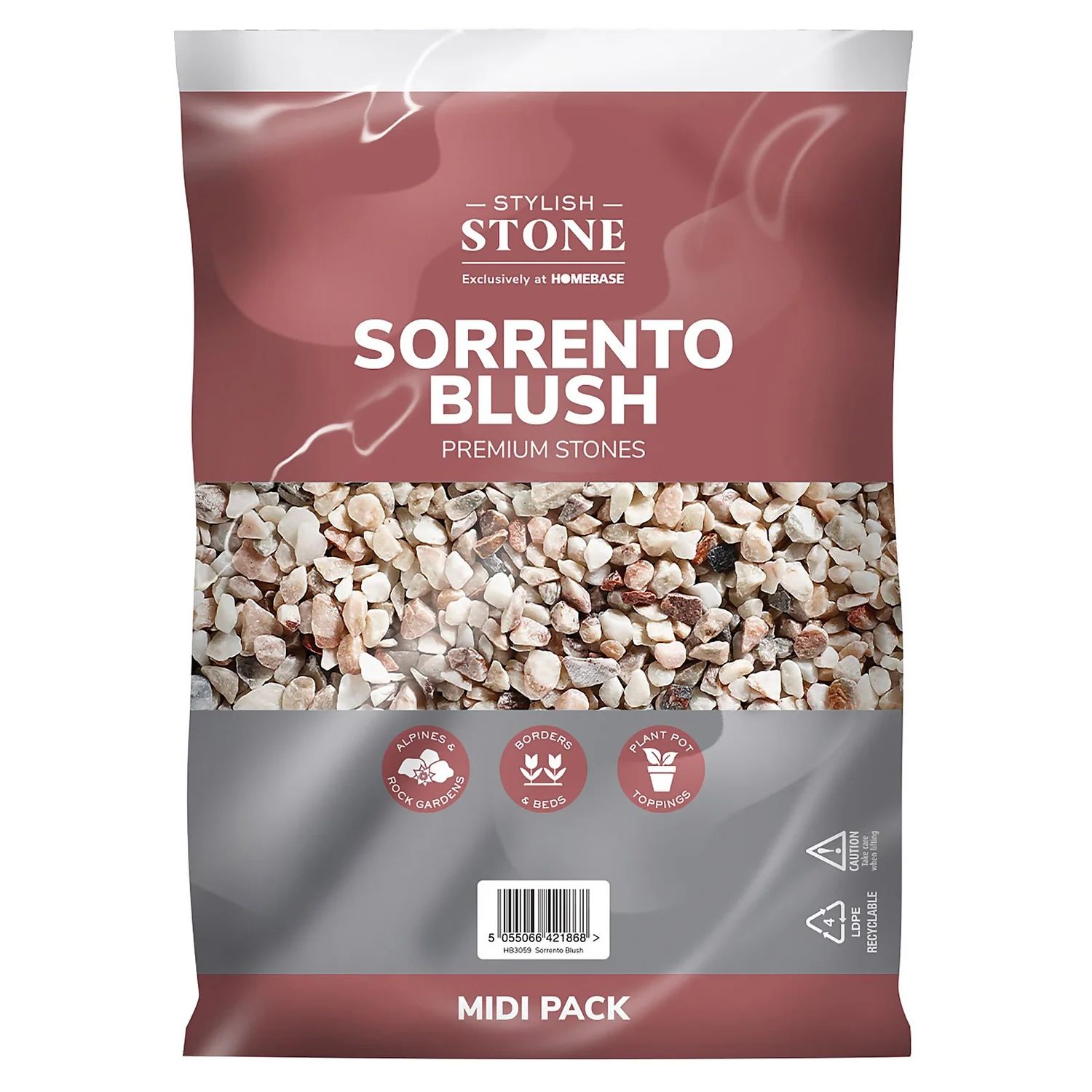 Stylish Stone Sorrento Blush - Midi Pack - 9kg Stylish Stone Sorrento Blush - Midi Pack - 9kg -Deals Furniture Store 12826535 2404902951393060