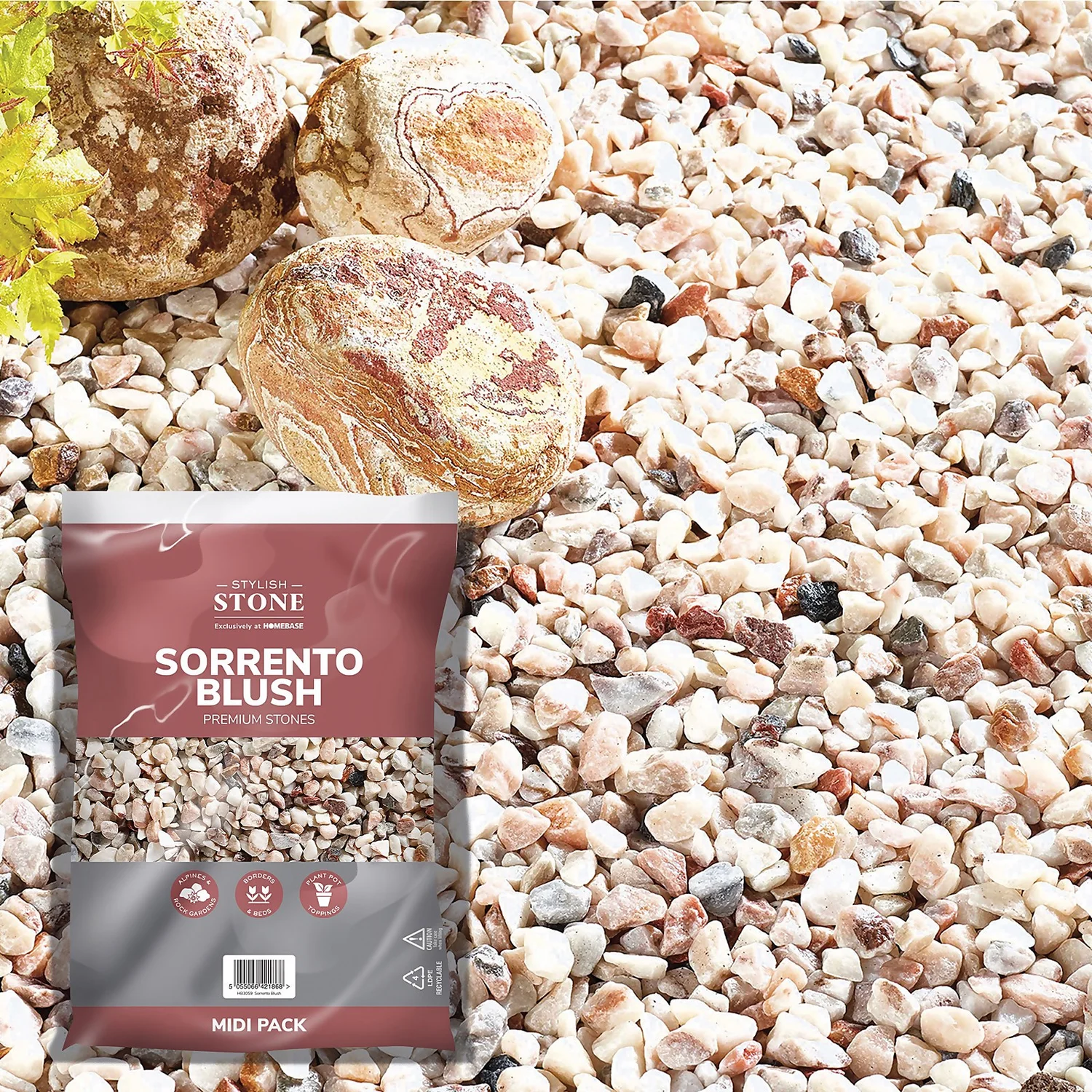 Stylish Stone Sorrento Blush - Midi Pack - 9kg Stylish Stone Sorrento Blush - Midi Pack - 9kg -Deals Furniture Store 12826535 6364902951346986