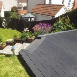 Bridge Board Composite Decking 30 Pack Ebony - 10.44 M2 -Deals Furniture Store 12831701 1284832962344288