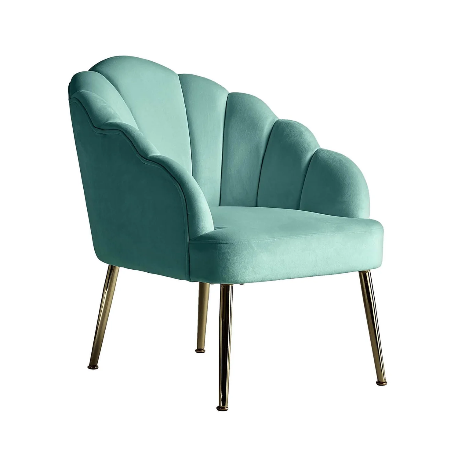 Sophia Scallop Occasional Chair - Duck Egg Blue Sophia Scallop Occasional Chair - Duck Egg Blue -Deals Furniture Store 12834895 7614831943383443