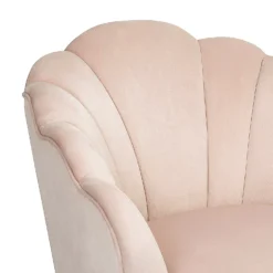 Sophia Scallop Occasional Chair - Blush -Deals Furniture Store 12836665 1074861201699719