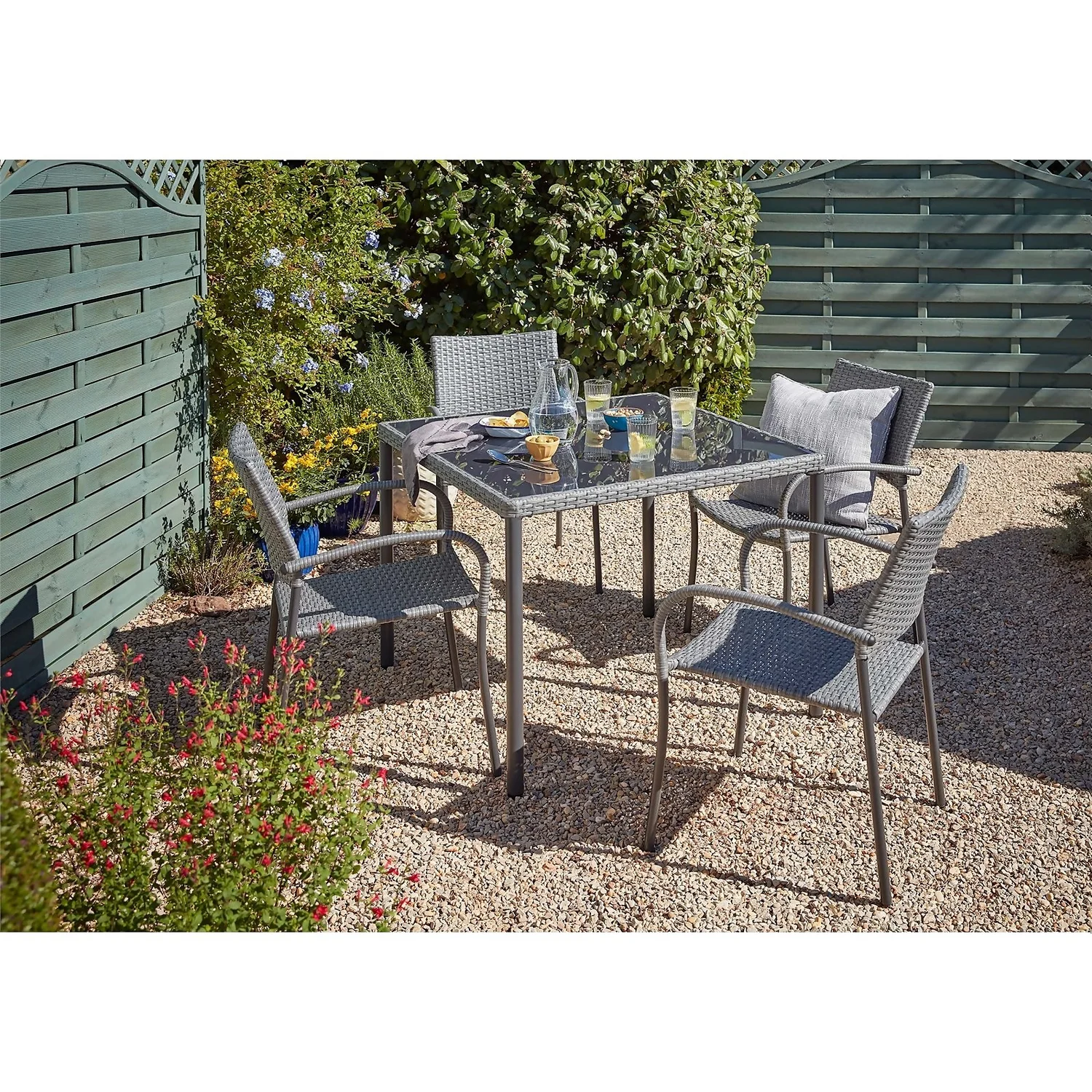Bambrick 4 Seater Garden Dining Set Bambrick 4 Seater Garden Dining Set -Deals Furniture Store 12881495 1734948030558773