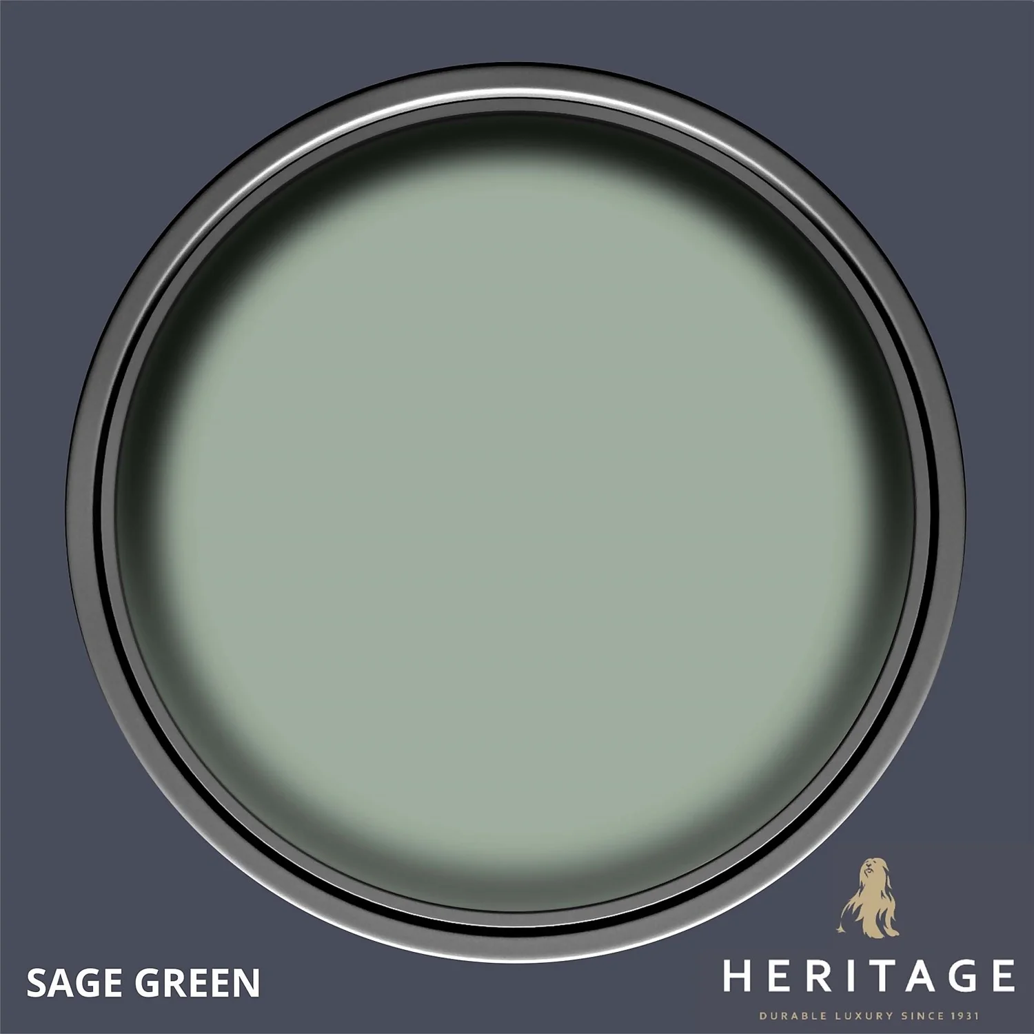 Dulux Heritage Matt Emulsion Paint Sage Green - 2.5L Dulux Heritage Matt Emulsion Paint Sage Green - 2.5L -Deals Furniture Store 12882022 1174843785306036