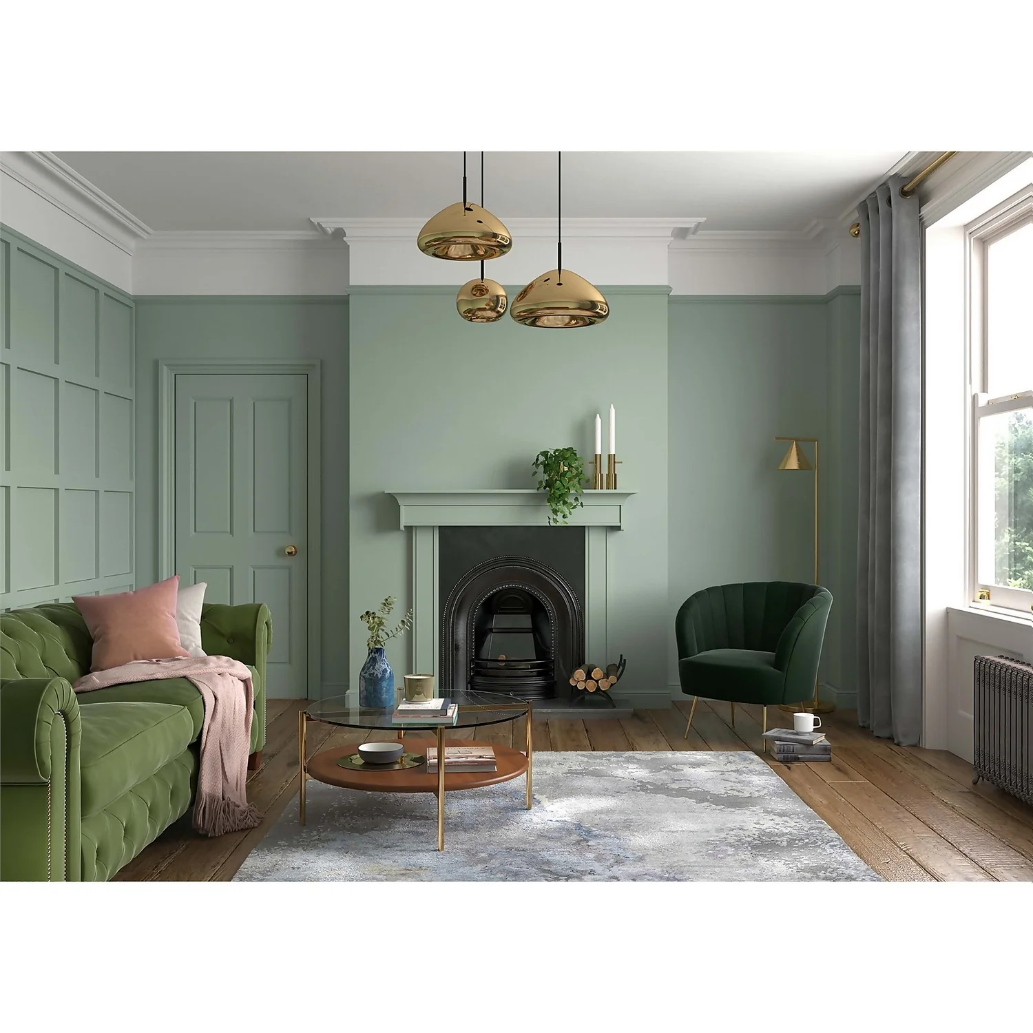 Dulux Heritage Matt Emulsion Paint Sage Green - 2.5L Dulux Heritage Matt Emulsion Paint Sage Green - 2.5L -Deals Furniture Store 12882022 1604843785254616
