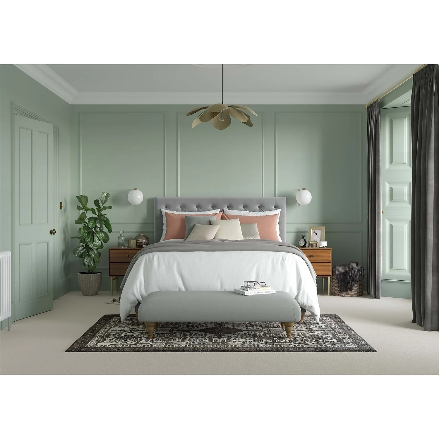 Dulux Heritage Matt Emulsion Paint Sage Green - 2.5L Dulux Heritage Matt Emulsion Paint Sage Green - 2.5L -Deals Furniture Store 12882022 2084843785622140