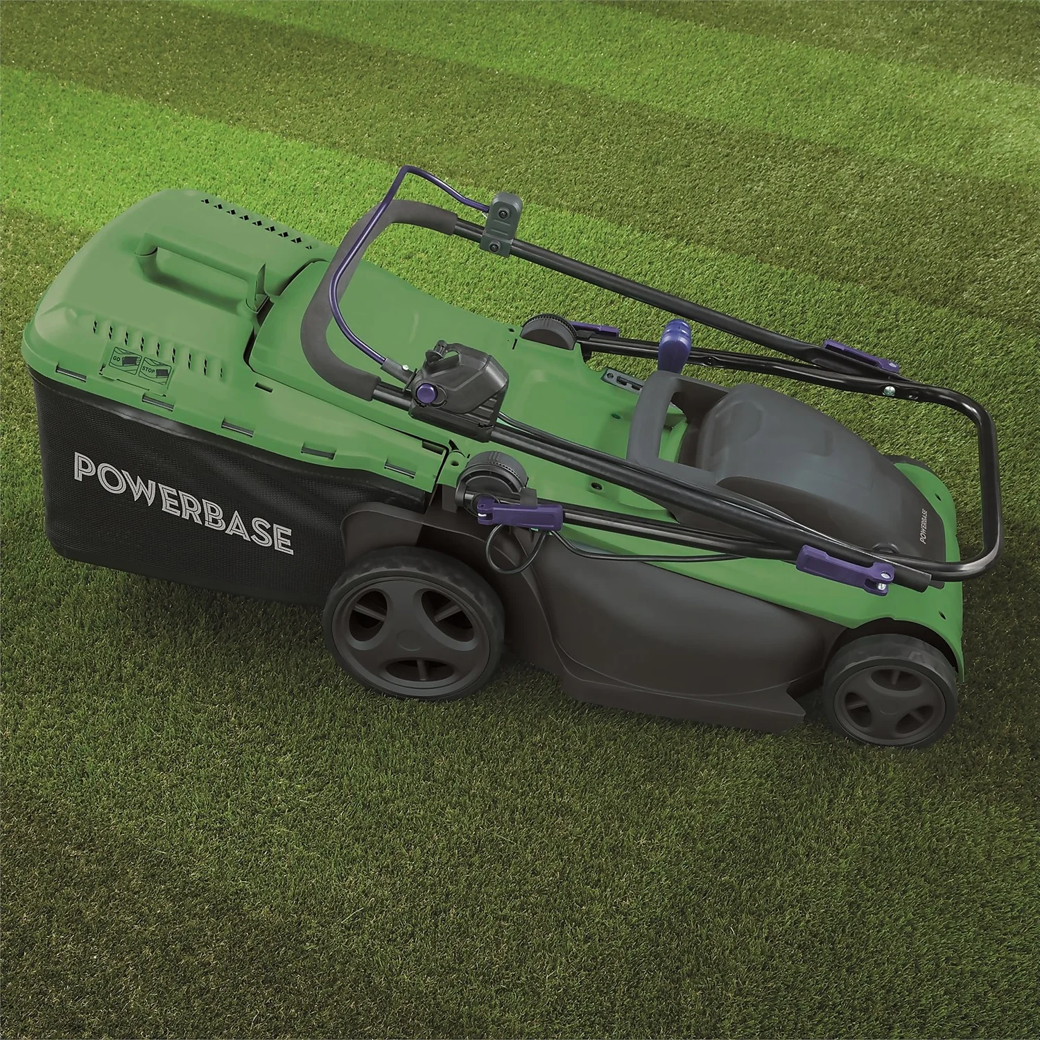 Powerbase 1800W Electric Lawn Mower - 41cm Powerbase 1800W Electric Lawn Mower - 41cm -Deals Furniture Store 12882288 1214843579113747