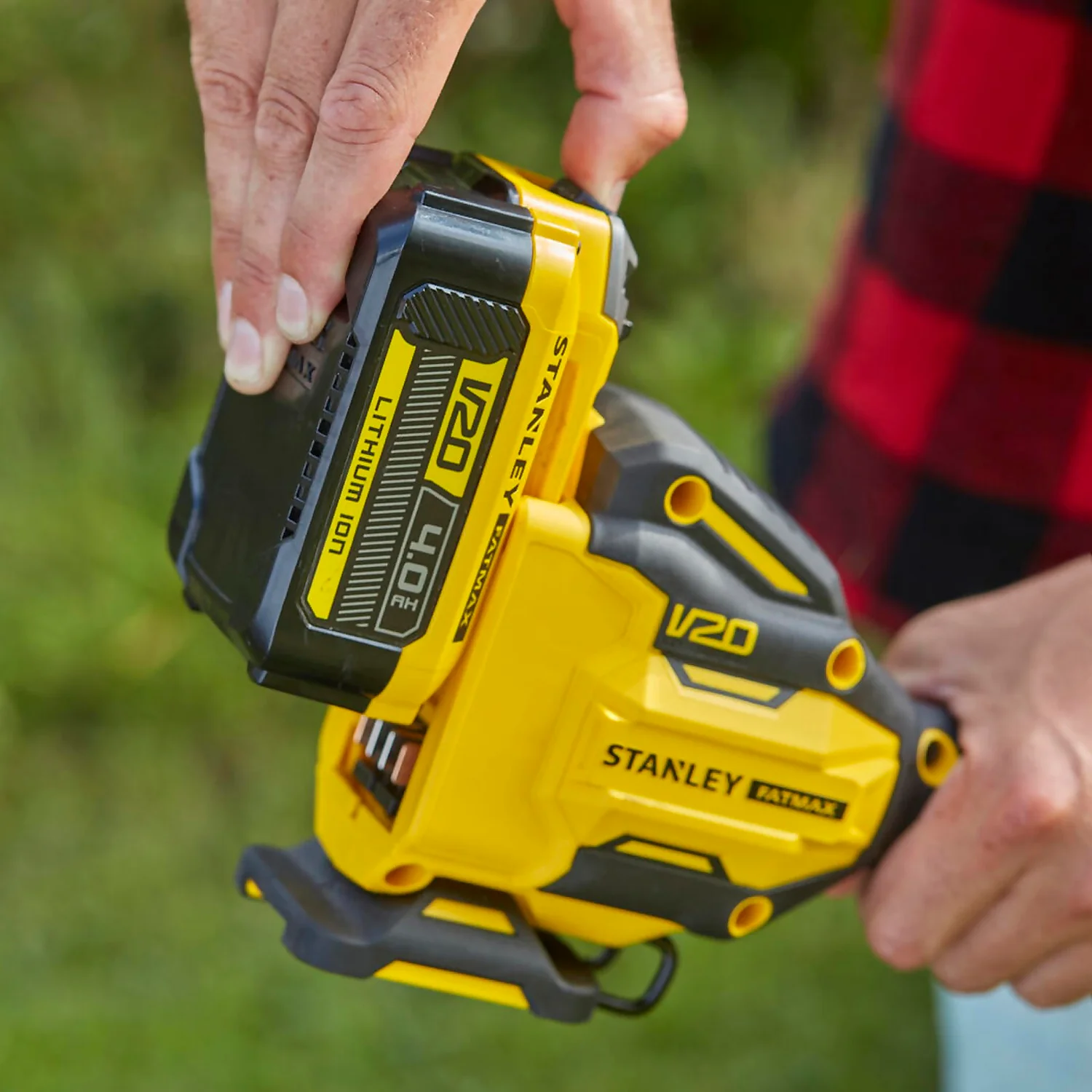 STANLEY FATMAX V20 18V Cordless 33Cm String Trimmer With Brushless Motor (Sfmcstb933M-Gb) STANLEY FATMAX V20 18V Cordless 33Cm String Trimmer With Brushless Motor (Sfmcstb933M-Gb) -Deals Furniture Store 12882302 1324843589502795