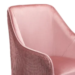 Pia Pleat Swivel Chair - Rose -Deals Furniture Store 12882869 2114887373381713