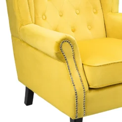 Chester Armchair - Mustard -Deals Furniture Store 12882875 1394887372925968