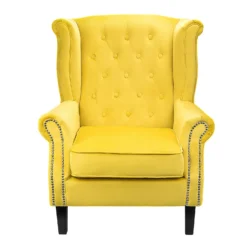 Chester Armchair - Mustard -Deals Furniture Store 12882875 1654887372870213
