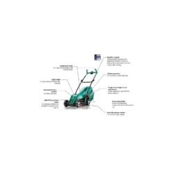 Bosch 1400W Rotak 37-14 Electric Lawn Mower - 37cm 3 Bosch 1400W Rotak 37-14 Electric Lawn Mower - 37cm -Deals Furniture Store 12883599 1924843325901372