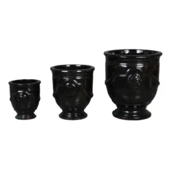 Regent Glazed Urn Planter - 21cm -Deals Furniture Store 12885371 1004843486620048