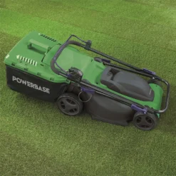 Powerbase 1600W Electric Lawn Mower - 37cm -Deals Furniture Store 12885496 4124843578838377