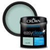 Crown Easyclean® Mouldguard+ Bathroom Mid Sheen Washable Multi Surface Paint Soft Duck Egg® - 2.5 L
