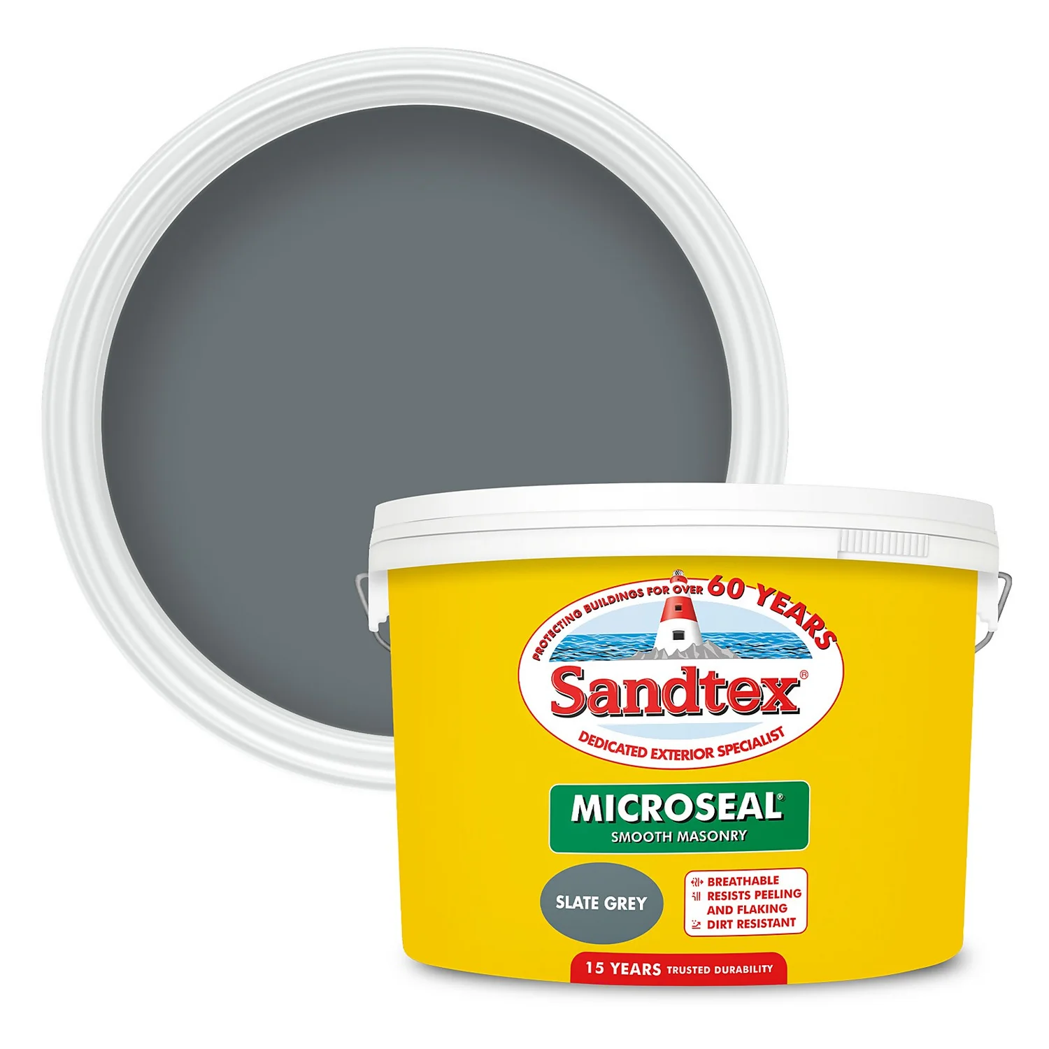 Sandtex® Ultra Smooth Masonry Paint Slate Grey - 10L Sandtex® Ultra Smooth Masonry Paint Slate Grey - 10L -Deals Furniture Store 12886985 1534855755632346