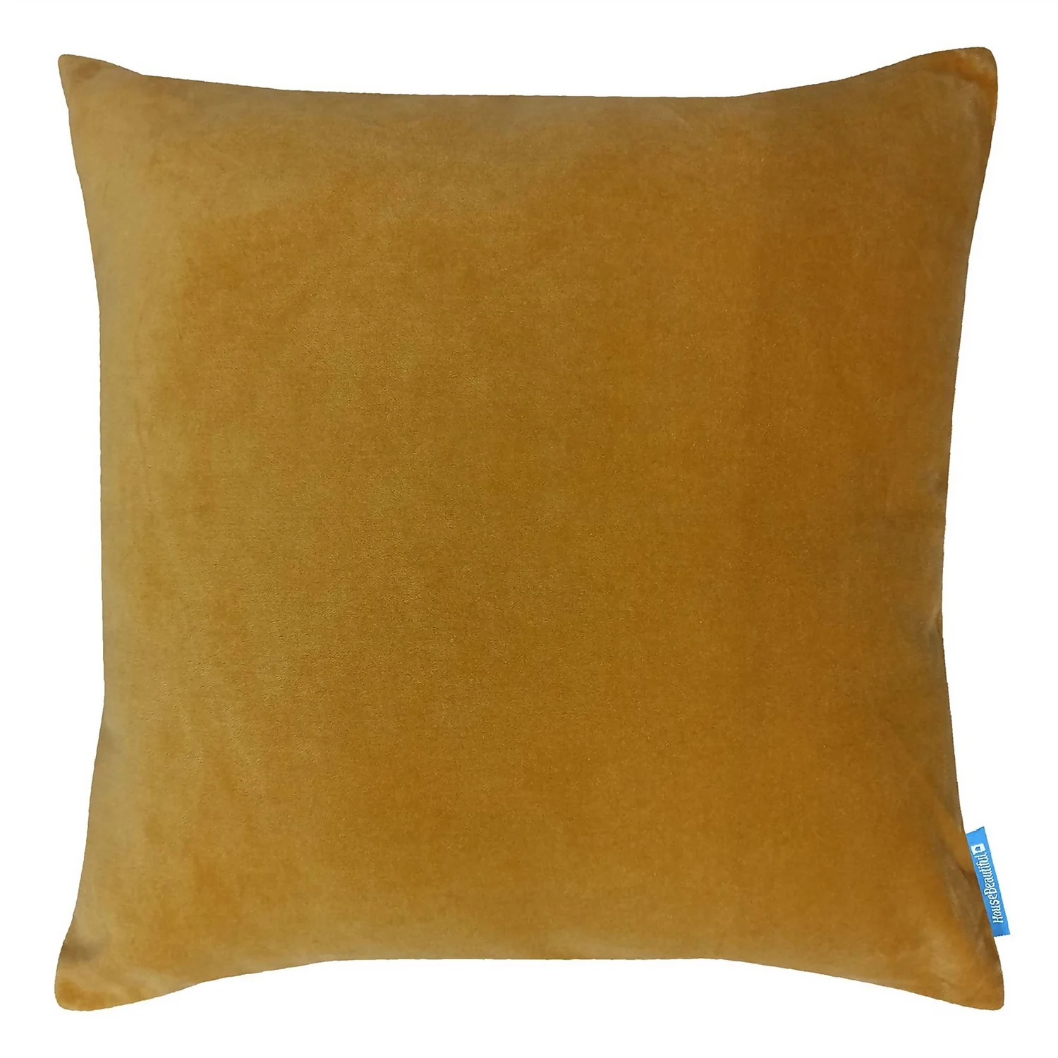 House Beautiful Velvet Linen Cushion - 45x45cm - Ochre House Beautiful Velvet Linen Cushion - 45x45cm - Ochre -Deals Furniture Store 12887007 6914853161399710