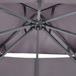 Florence Gazebo With Rattan Panels -Deals Furniture Store 12887045 1474843668990243