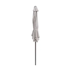 None 2.7m Crank & Tilt Parasol Natural - Dia. 38mm -Deals Furniture Store 12888565 1184843674482250