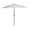 None 2.7m Crank & Tilt Parasol Natural - Dia. 38mm