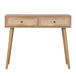 Kubu Rattan Console Desk -Deals Furniture Store 12888886 1294883954564433
