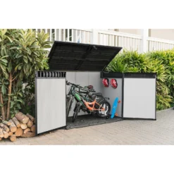 Keter Premier Jumbo Outdoor Garden Storage Shed 2020L - Grey -Deals Furniture Store 12890915 5944855738417674
