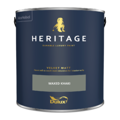 Dulux Heritage Matt Emulsion Paint Waxed Khaki - 2.5L -Deals Furniture Store 12899143 1544847684711196