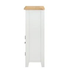 Ashstead Shoe Cupboard - Oak & Ivory 4 Ashstead Shoe Cupboard - Oak & Ivory -Deals Furniture Store 12917100 1494901115929316