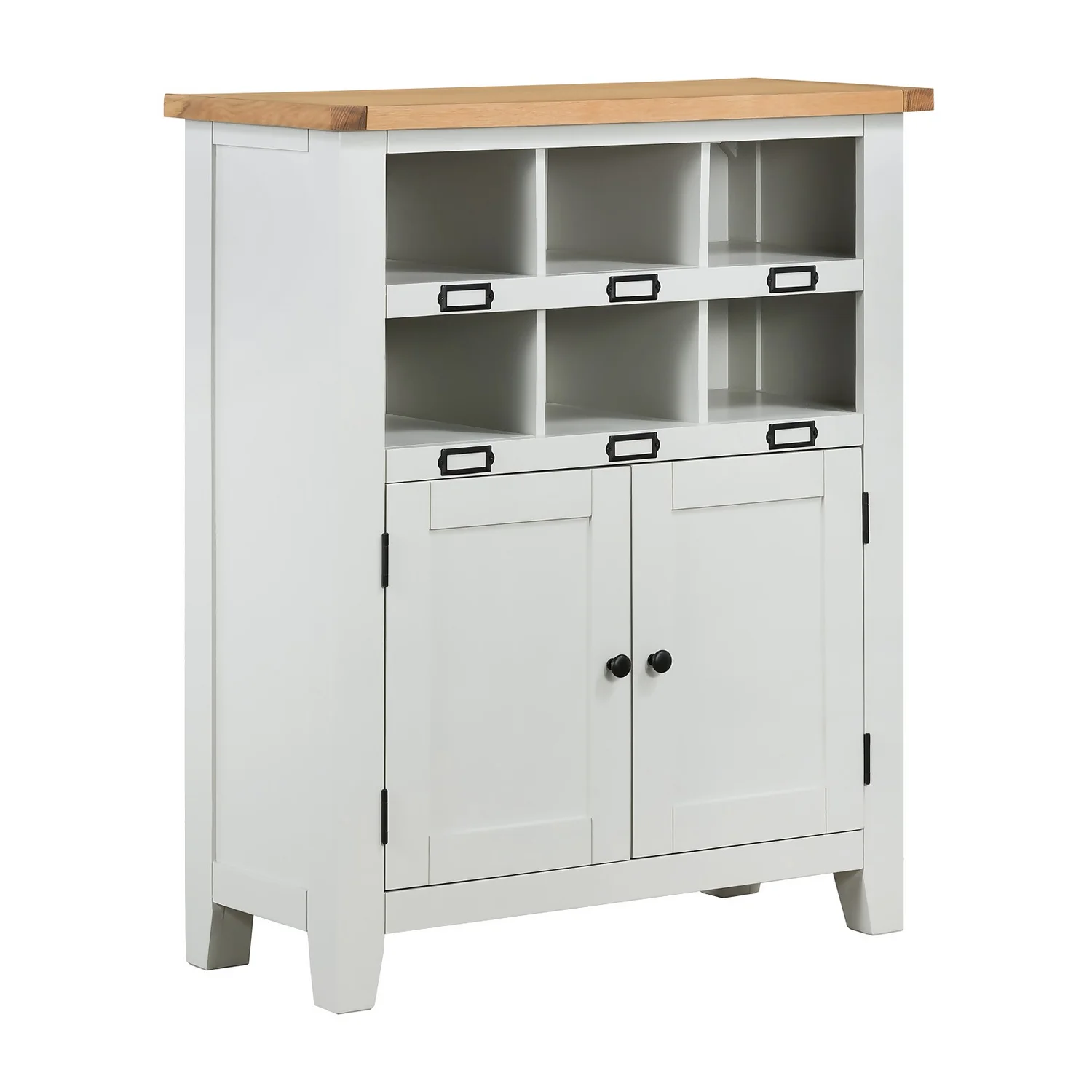 Ashstead Shoe Cupboard - Oak & Ivory Ashstead Shoe Cupboard - Oak & Ivory -Deals Furniture Store 12917100 8075036938118295