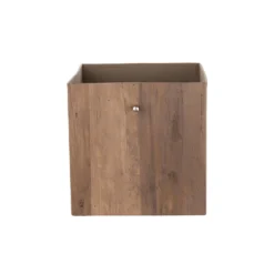 Clever Cube Timber Front Insert - Faux Dark Wood -Deals Furniture Store 12932956 8174900282792578