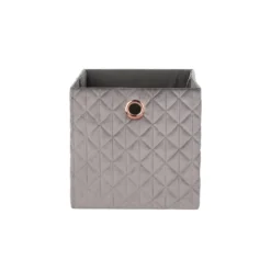 Clever Cube Quilted Velvet Insert - Grey -Deals Furniture Store 12932957 8784900282513218
