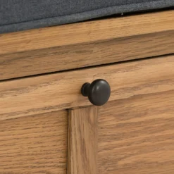 Norbury Hallway Bench - Oak -Deals Furniture Store 12940842 4784898190286677