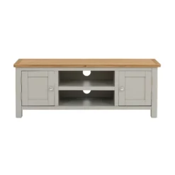 Norbury Wide TV Stand - Grey -Deals Furniture Store 12940856 1854889184040965