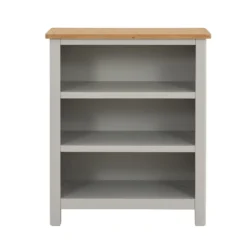 Norbury Low Bookcase - Grey -Deals Furniture Store 12940859 3694889183449380