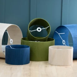 Raye Olive Drum Pleated Silk Shade - 30cm 7 Raye Olive Drum Pleated Silk Shade - 30cm -Deals Furniture Store 13139397 2044944148239567